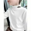 Camisetas Térmicas Gruesas de Manga Larga Cepillada con Cuello Semi-Alto para Niños y Adolescentes para Otoño e Invierno
