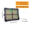 Luzes Solares de Alto Brilho, Luzes Recarregáveis à Prova d'Água para Feira Noturna, Lâmpadas para Barracas Domésticas, Luzes de Emergência LED para Acampamento ao Ar Livre