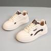 [Personalizado] Sh107 Zapatos Blancos Nuevos Primavera y Verano 2024 Zapatos de Mujer Transpirables Zapatillas con Plataforma para Aumentar la Altura Resistentes al Desgaste