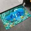 Tapete de chão moderno de diatomita para banheiro, absorvente de água, secagem rápida, resistente ao desgaste, fácil de manter, tapete de banheiro resistente a mofo