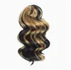 Trenzas de Ganchillo de Onda Profunda de 8 Pulgadas Cabello Sintético Extensiones de Cabello para Trenzar Rizadas de Onda Oceánica para Mujeres