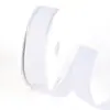 Cinta de dar forma tipo arpillera con borde de alambre de color cruzado Nudo de lazo para empaque de caja de regalo de Navidad Accesorios decorativos hechos a mano