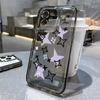 Estrelas Coloridas Adequado para iPhone 17, Capa de Celular Apple 16 Pro Max Europeia e Americana, 15 Pro Nicho, 14 Cobertura Total, 13
