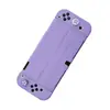 Funda Protectora de Cristal Adecuada para Switch Oled Funda Protectora Transparente Tipo Flip con Impresión de Aceite para Ns Oled