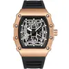 Nuevo Reloj para Hombre Transfronterizo, Reloj Impermeable Luminoso, Reloj de Cuarzo con Forma de Barril, Reloj para Hombre, Reloj Deportivo, Modelo de Venta Caliente al por Mayor
