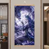 Pequeno Nezha Naohai Ao Bing Ao Guang Rei Dragão das Quatro Mares Papel de Parede Envolvente Pintura de Parede Sala de Estar Entrada Caixa de Relógio Pintura Decorativa