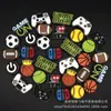 Transfronterizo Nuevo Juego Casual Estilo Deportivo Túnel de Viento Zuecos Hebilla de Flor Zapatos de Jardín con Luz LED Accesorios Florales DIY Accesorios