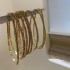 Pulsera elástica de pedrería de colores Cruz europea y americana Comercio exterior Transfronterizo Pedrería incrustada Sensación de alta gama Joyería de mano Pulsera para parejas Al por mayor
