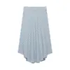 Atacado de Roupas Femininas Transfronteiriças Estilo Europeu e Americano Saia Xadrez Versátil Moda Primavera 2026 Saia Irregular