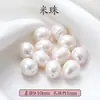 Perlas de Agua Dulce Naturales de Zhuji, Cuentas Sueltas, Accesorios para Joyería DIY, Cuentas Espaciadoras, Perlas de Alto Grado, Mercancía por Lote