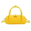 Bolsos de Verano de Moda Estilo Nuevo para Mujer Bolso de Mano Sencillo Bolso de Bowling a la Moda Bolso Versátil de Moda Bolso Casual Estilo Coreano