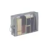 Novo produto da moda em estoque para atacado, bolsa de higiene transparente de malha mais vendida, bolsa de armazenamento de alta qualidade aprovada por influenciadores, necessaire