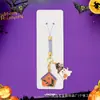Amazon Halloween Llavero Colgante de Terror Calavera Fantasma Dibujo Animado Calabaza Gato Colgante para Bolsa Lanyard