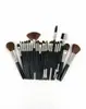 Nuevo set de 25 brochas de maquillaje transfronterizo: pincel para sombras de ojos, pincel para base de maquillaje, pincel para corrector, pincel para mascarilla facial, pincel para polvos sueltos, herramientas de belleza