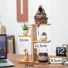 Internet Celebró Estante para Flores Combinado Carnoso Madera Maciza Multicapa Interior Sala de Estar Escritorio Decorativo Balcón Estante de Almacenamiento Estante Columpio Multicapa