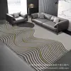 Alfombra de Sala de Estar de Terciopelo de Cristal Estilo Ins Alfombra de Dormitorio para Sofá Mesa de Café Suelo Antideslizante Resistente a la Suciedad Resistente al Desgaste Fácil de Limpiar