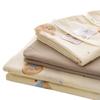 Juego de Ropa de Cama de Cuatro Piezas de Algodón Puro Grado Materno e Infantil de Nantong, Funda de Edredón Individual, Juego de Sábanas Ajustables de Tres Piezas para Dormitorio Estudiantil 4