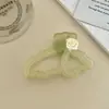 Pinza de Garra de Acrílico Súper Hada Mariposa Fresca de Verano y Meixian Pinza de Tiburón para el Cabello Diseño Avanzado de Nicho
