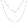 Andywen Plata S925 Accesorios de Letras Microincrustados Colgante de Letra Inglesa Simple y Versátil Pendientes Colgantes de 26 Letras