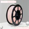 Filamento PETG Cor Macaron 1,75mm Cor Clara, Universal para Modelos FDM, Filamento para Impressão 3D, Venda Direta da Fábrica