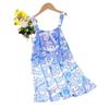 Roupa Infantil 2024 Verão Novo Estilo Saia Slip Vestido Camisola Infantil Pijama de Menina Saia Curta Estilista Coletes Saia