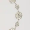 Cadena de Cintura Metálica Versátil de Alta Gama para Mujer, Accesorio de Cintura Simple Retro, Cadena Circular de Estilo Étnico, Vestido Versátil