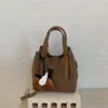 Bolsa de Mão Estilosa Modelo Saco para Mulheres, Novo Estilo Primavera 2026, Bolsa de Ombro Simples e Elegante, Bolsa Transversal para o Dia a Dia Mãe-Filha