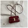 Bolso de Hombro Pequeño Cuadrado de Moda Retro con Hebilla de Cierre, Estilo Francés, Novedad 2025, Elegante para Axila, Bolso Pequeño Cuadrado para Mujer
