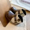 Botines Vintage para Niñas 2026 Otoño Nuevos Botas Antideslizantes de Suela Suave para Niños Botas de Cuero Modernas Versátiles para Bebés Niñas