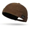 Chapéu de proprietário da moda estilo coreano personalidade yuppie boné hip-hop masculino e feminino japonês cor sólida veludo boné melancia produtos novos transfronteiriços