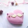 Ventas Directas de Fábrica Nuevo Molde de Mousse en Forma de Corazón de 8 Piezas Actividad de Amor para el Día de San Valentín Molde de Silicona para Hornear DIY