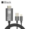 Adecuado para Apple iPhone Teléfono Android Tableta a HDMI Video HD Dispositivo de Pantalla Compartida Tipo de Línea Adaptador tipo-c