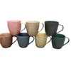 Taza Cerámica Alta Temperatura Taza Grabada Taza Esmalte Reactivo Taza Esmalte de Horno