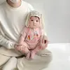 Macacão Bebê Verão Estilo Fino Macacão Desenho Animado Bebê Manga Curta Macacãozinho Roupas de Verão Super Fofas Roupas para Ar Condicionado Pijama