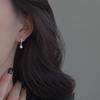 Brincos Cubo Minimalistas para Mulheres, Presilhas de Orelha Fofas Doces da Moda, Tarraxas Simples Elegantes, Acessórios de Orelha Delicados Estilo Coreano