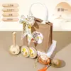 Bolsas de lino personalizadas con logo para el Festival del Medio Otoño, regalos prácticos y creativos para clientes, compra al por mayor corporativa para empleados