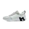 Putian Venta al por mayor Zapatos para hombre Marca H Comercio exterior europeo y americano, Zapatos deportivos casuales cómodos, Tenis de moda transpirables, Zapatos blancos