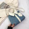Bolsa Popular Feminina 2023 Novo Moderno Design de Nicho Bolsa Verão Xadrez Ombro Crossbody Bolsa Quadrada Pequena Quadrada