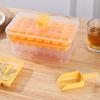 Novo Molde de Cubos de Gelo de Grau Alimentício Gelo Caseiro Bandeja de Gelo DIY para Geladeira Doméstica Gadget para Fazer Gelo no Atacado
