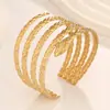 Pulsera Hidráulica Abierta de Acero Inoxidable Transfronteriza Europea y Americana Forma de Serpiente de Gama Alta Personalizada Exagerada Venta Directa de Fábrica