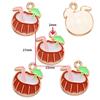 Acessórios de Joalheria DIY Liga Gota de Óleo Pingente de Sorvete Pulseira Colar Chaveiro Pingente Decorativo W440