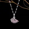 Nuevo estilo ins collar de plata joyería mujeres no se decolora simple alto sentido titanio acero collar mujeres fabricantes venta al por mayor