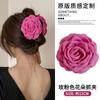 Horquilla para el pelo con forma de flor de rosa de Caro, horquilla para el pelo de súper hada, horquilla para la parte trasera del pelo con forma de tiburón, accesorio para el pelo de verano