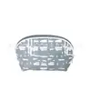 Bolsa Cosmética Criativa de Papel Kraft Moda Ecológica Casual Feminina Clutch de Papel Kraft Bolsa de Armazenamento