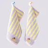 Toalla Infantil Tipo Algodón Puro A Toalla Infantil de Algodón Bordada Toalla Facial 100% Algodón Suave y Absorbente Pañuelo de Guardería
