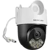 Câmera Poe Cúpula Mercury 5 Milhões Câmera de Cúpula Cor Completa Alerta de Luz Vermelha e Azul Mipc5289Pw-4 Versão com Áudio Aprimorado