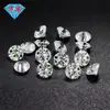 Agujero Doble 3A Ocho Corazones Ocho Flechas Circonita Piedra Suelta Wuzhou Redonda Blanco Brillante Gemas Artificiales de Zirconita Cúbica Cuentas Accesorios DIY