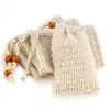 Bolsa para Jabón, Bolsa de Almacenamiento para Jabón, Malla Espumosa, Soporte para Secar Jabón, Cepillo Corporal para Ducha, Esponja Exfoliante para Ducha