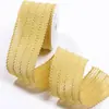 Fita de Tecido Flor Cortada de Lado Único Gancho Torcido Decoração de Caixa de Presente com Fita de Embalagem de Bolo Laço DIY Acessórios de Cabelo