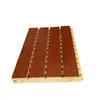 Tablero de madera fonoabsorbente al por mayor personalizado sala de batería KTV Aislamiento acústico algodón pared interior fonoabsorbente y silenciador tablero de madera material de aislamiento acústico